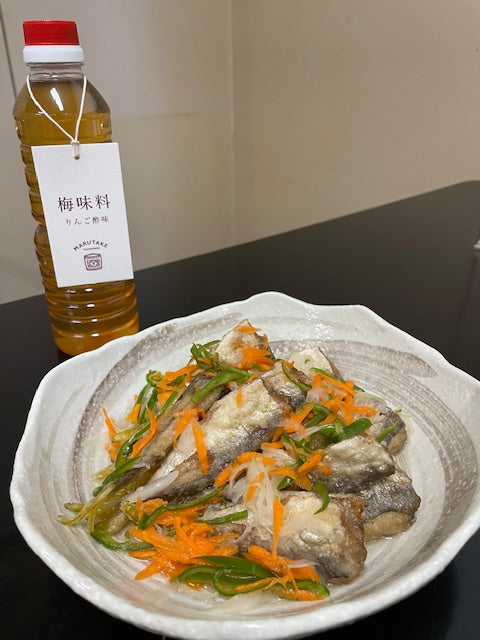 アジをいただきました。