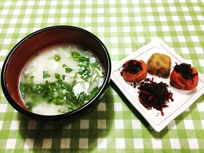 七草粥　無病息災　健康長寿　