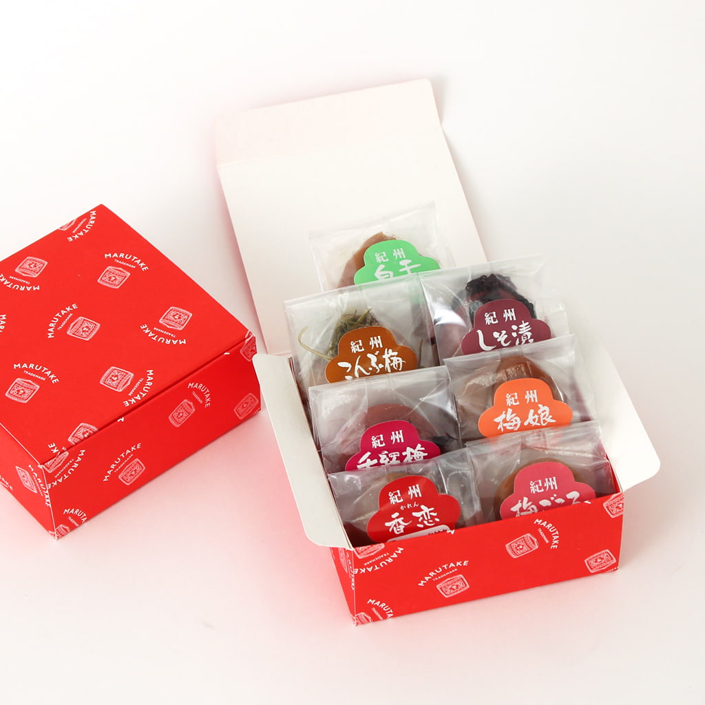 プチセットC（紀州南高梅7種類入り） | 紀州みなべ南高梅 丸竹の